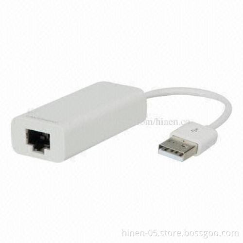 USB to Ethernet Adapter, Supports Low-power Consumption Management